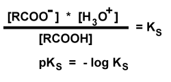 pKs-Wert (Protolyse-MWG)